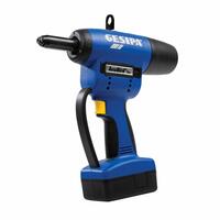 1457652, Gesipa, Accubird Pro 2200 18.5 Volt, Cordless Riveting Tool Kit, W/ Battery Charger Carry